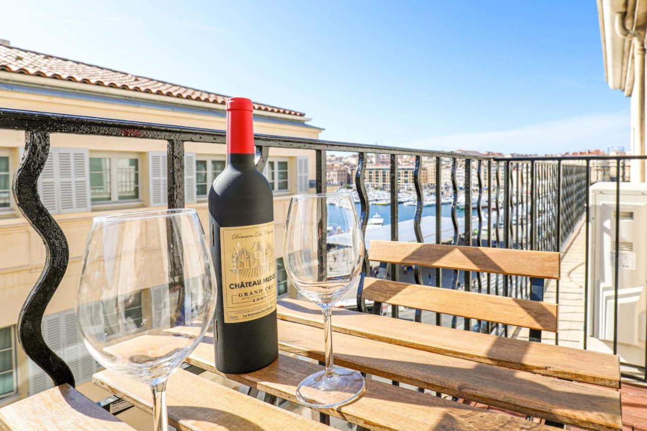 Апартаменти Le Pytheas - Vue Vieux-Port Avec Terrasse Et Clim Марсель Екстер'єр фото