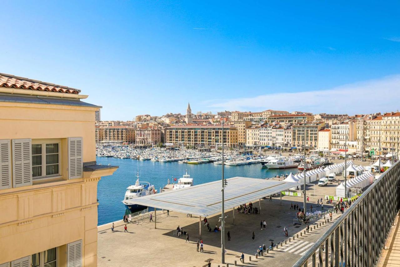 Апартаменти Le Pytheas - Vue Vieux-Port Avec Terrasse Et Clim Марсель Екстер'єр фото