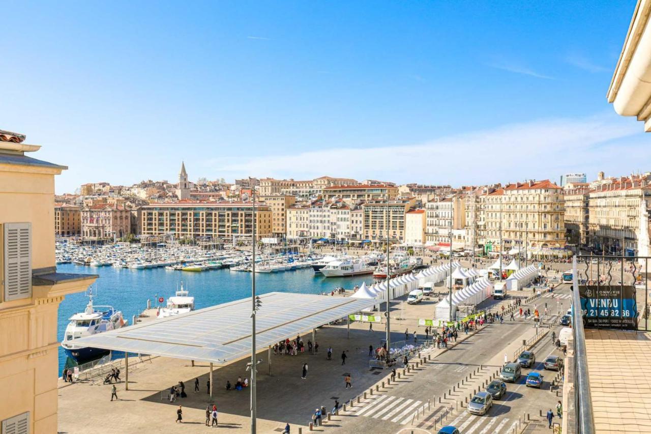 Апартаменти Le Pytheas - Vue Vieux-Port Avec Terrasse Et Clim Марсель Екстер'єр фото